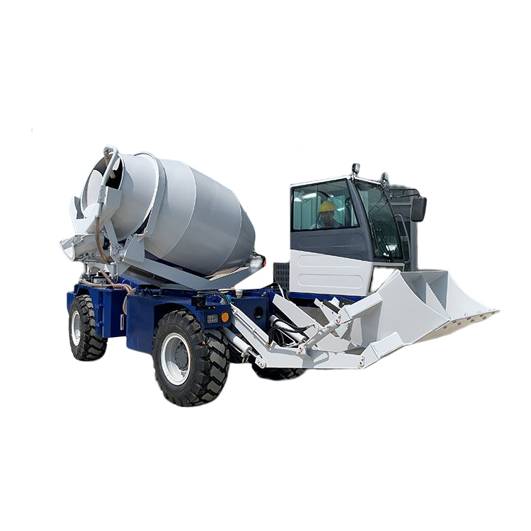 2m3 self loading concrete mixer